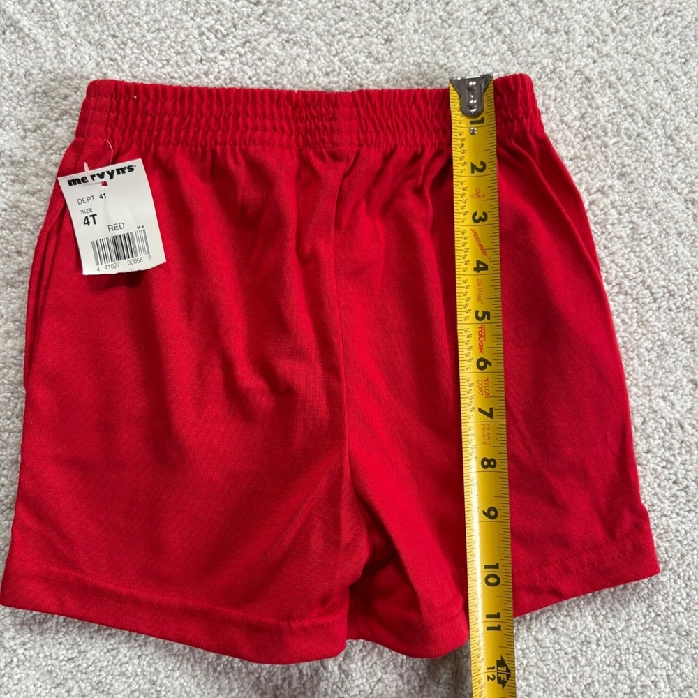 Mervyn's Take 10 3pc Outfit Set Stripe Shorts Shirt Toddler Boys NEW 4T Vintage - Picture 9 of 9